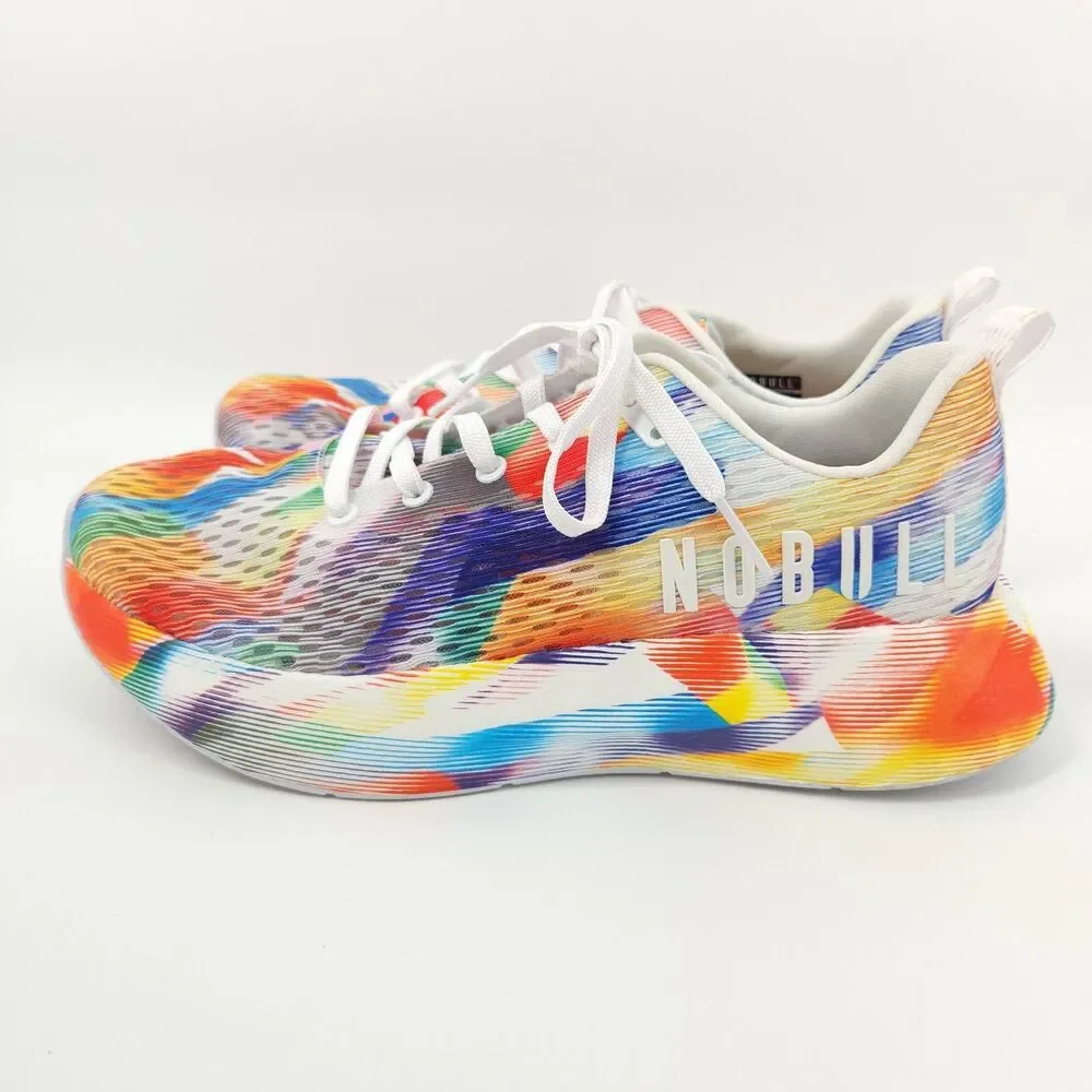 NOBULL Shoes Mens Size 11.5 Women 13 All Pride Running Trainers LGBTQIA+ - Picture 3 of 10